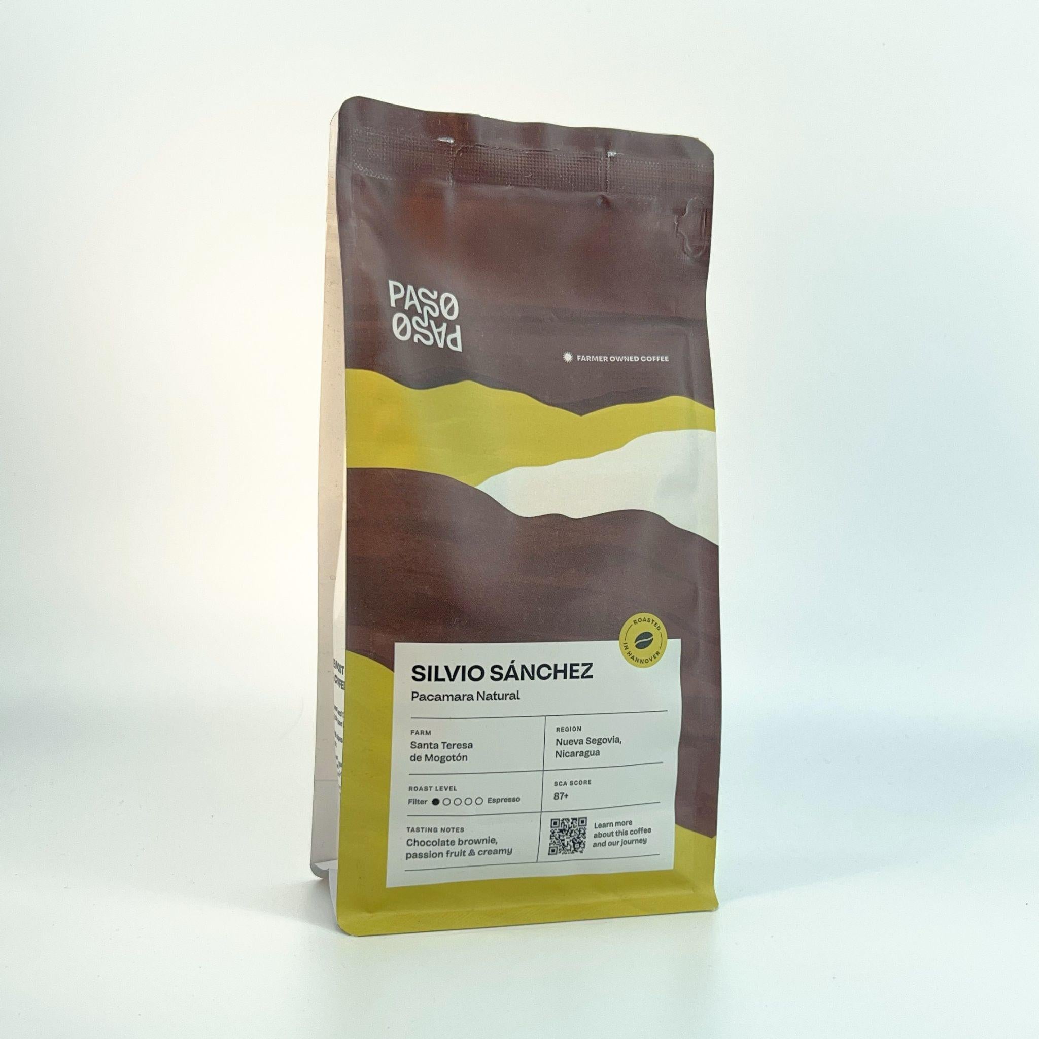 Silvio Sánchez Pacamara Natural Filterkaffee